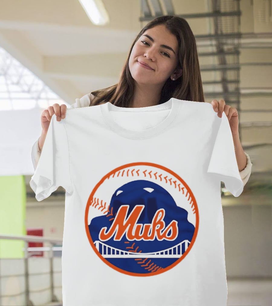Muks New York Mets Baseball Team T-Shirt