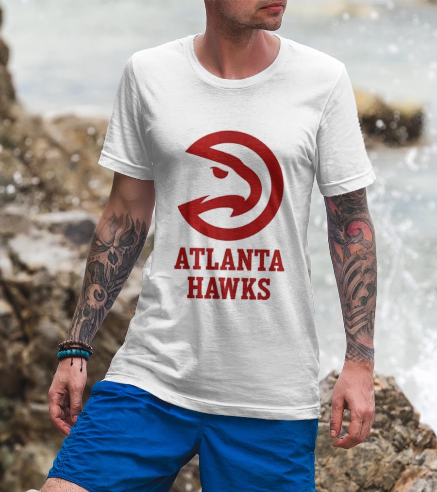 Atlanta Hawks Big O 2026 Basketball Camp Two Sided T-Shirt