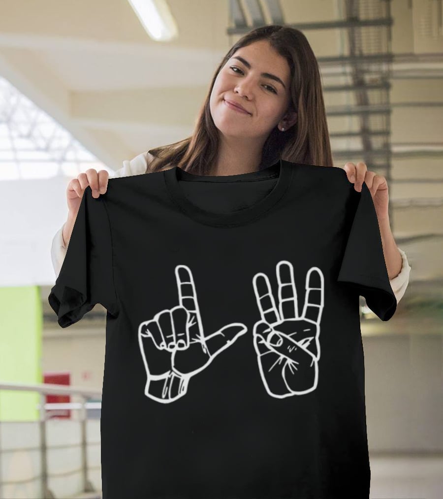 Atlanta Braves 2026 Deaf Awareness Night Baseball Hand Signal T-Shirt