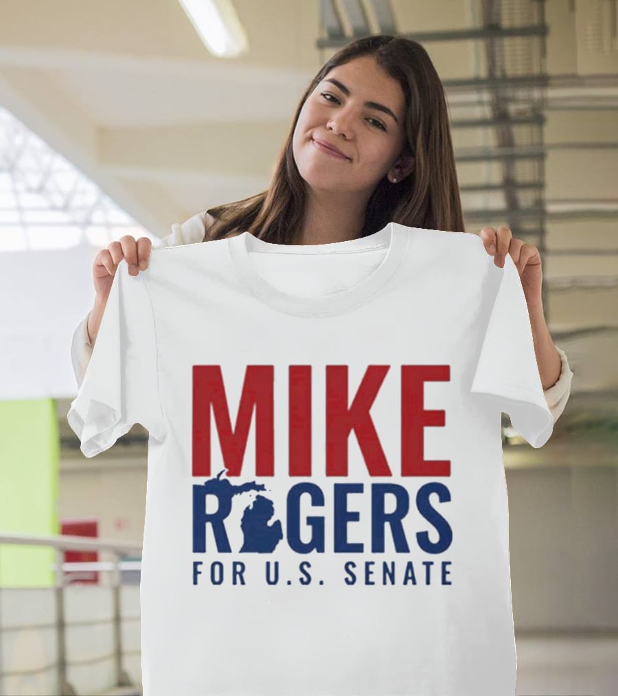 Mike Rogers Michigan For US Senate Election T-Shirt