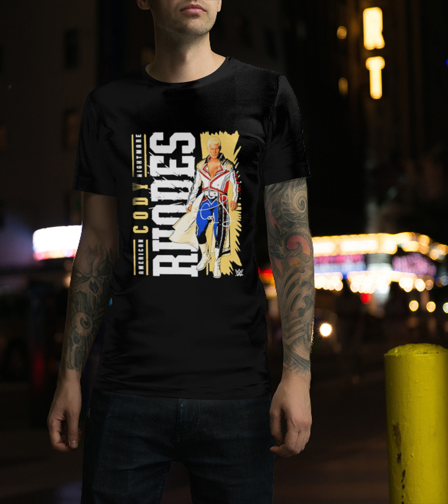 Cody Rhodes American Nightmare WWE Wrestling Iconic Outfit T-Shirt