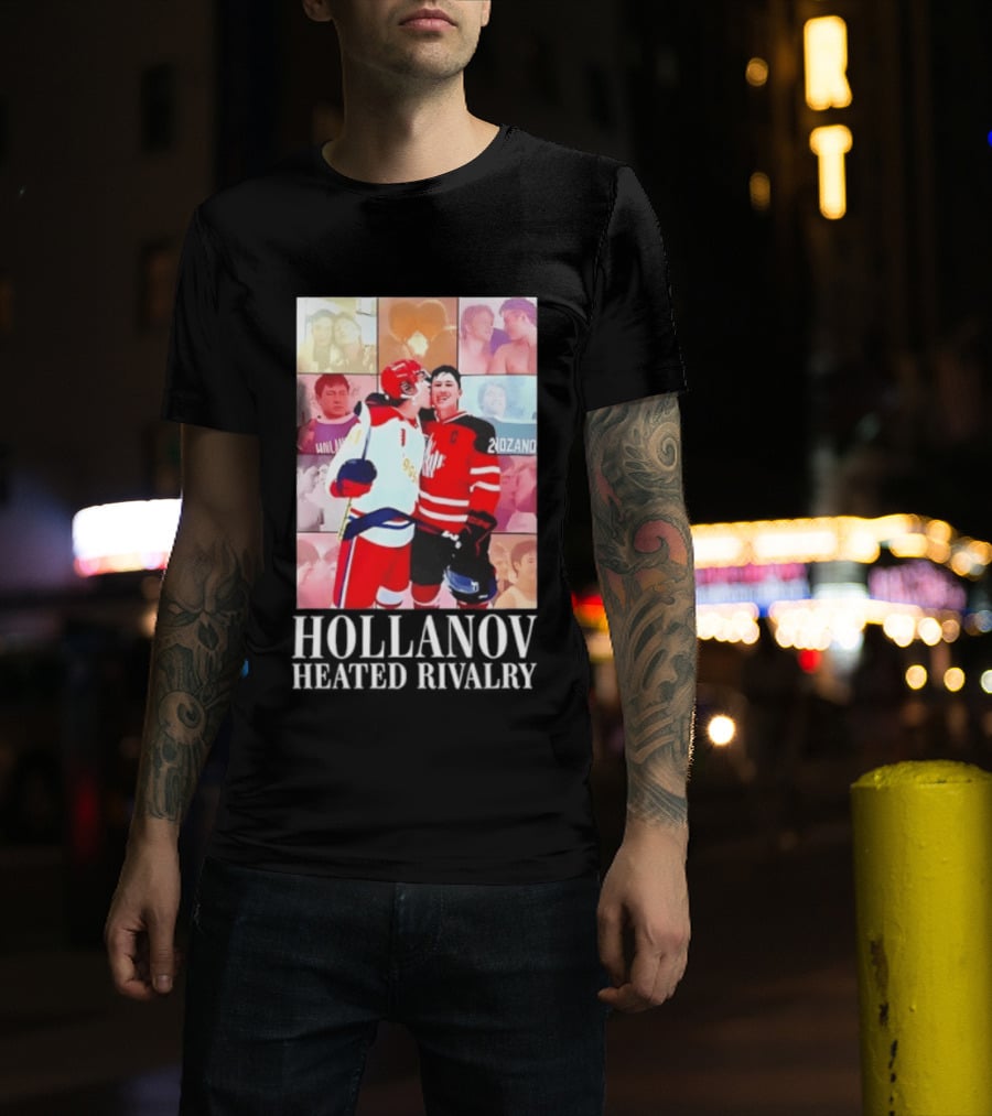 Hollanov Heated Rivalry Hockey Romance 90210ando Walliam 993 T-Shirt