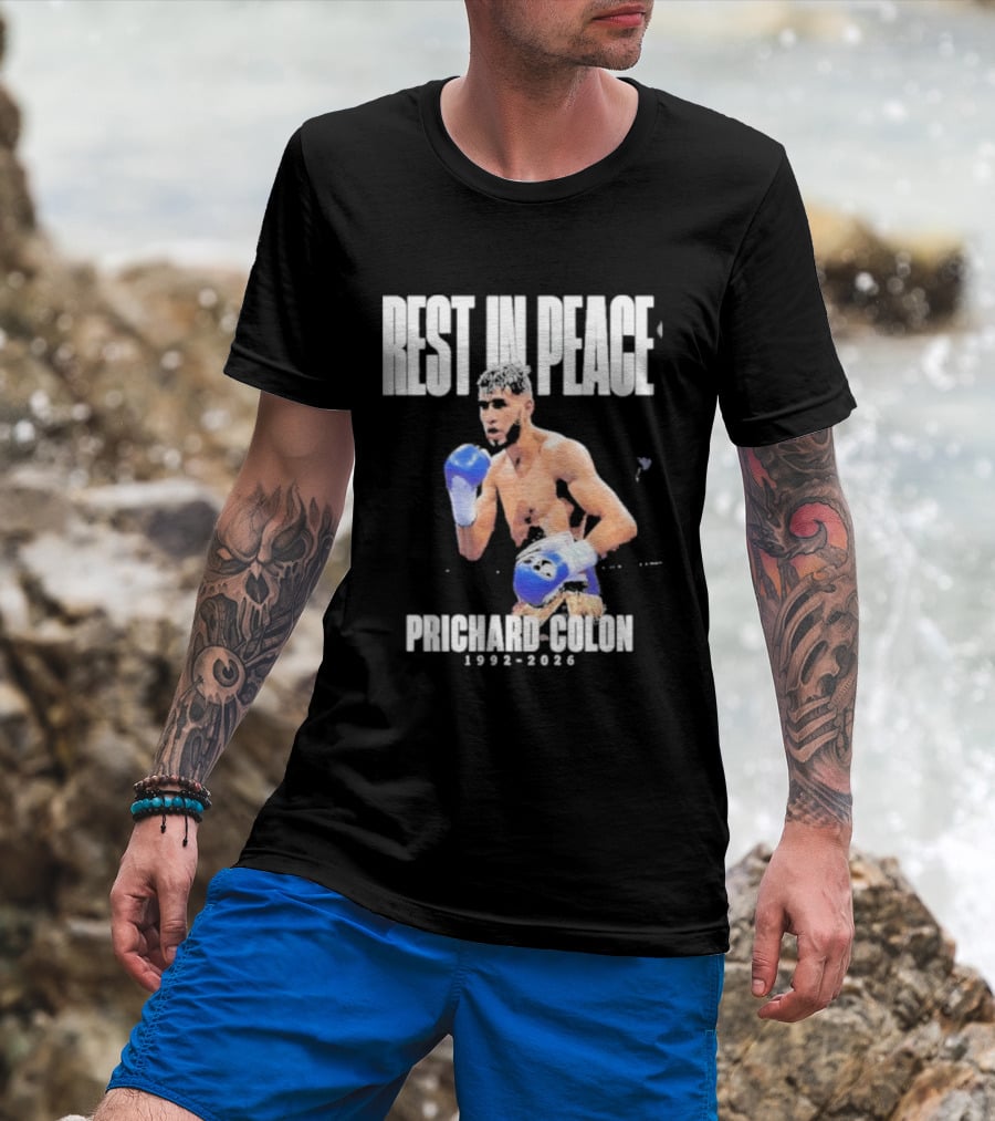 Rest In Peace Prichard Colon 1992 2026 Boxing Gloves T-Shirt