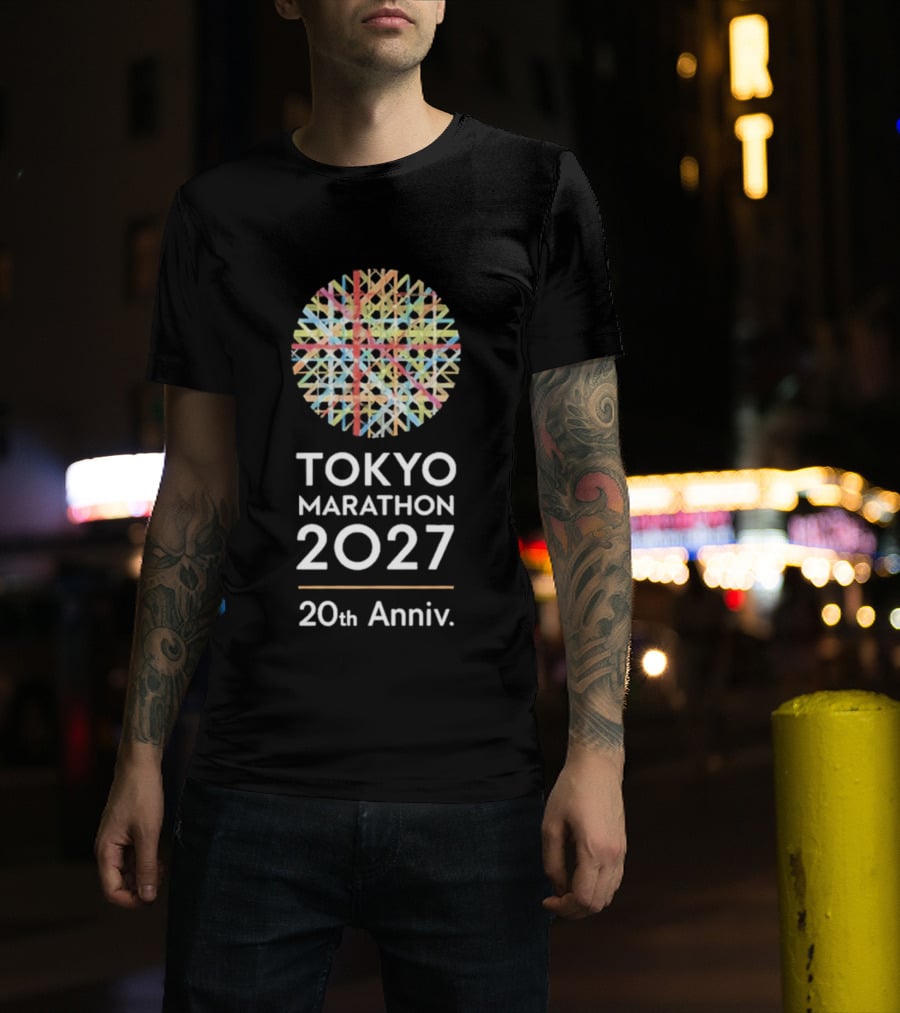 Tokyo Marathon 2027 20th Anniversary Celebration T-Shirt
