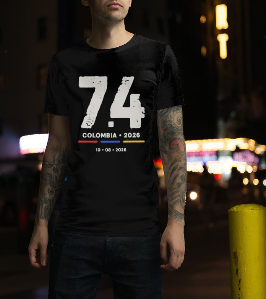 74 Colombia 2026 10 03 2026 T-Shirt