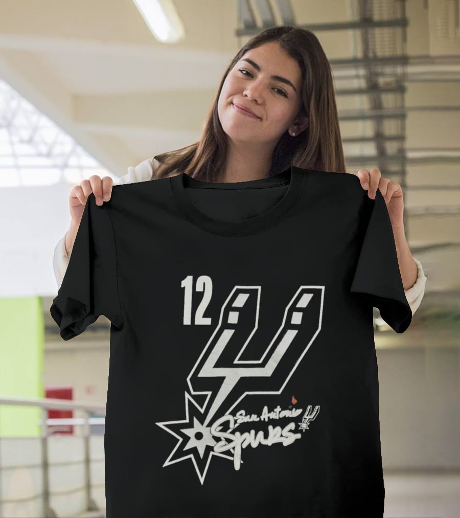 San Antonio Spurs 12 NBA 2010s T-Shirt
