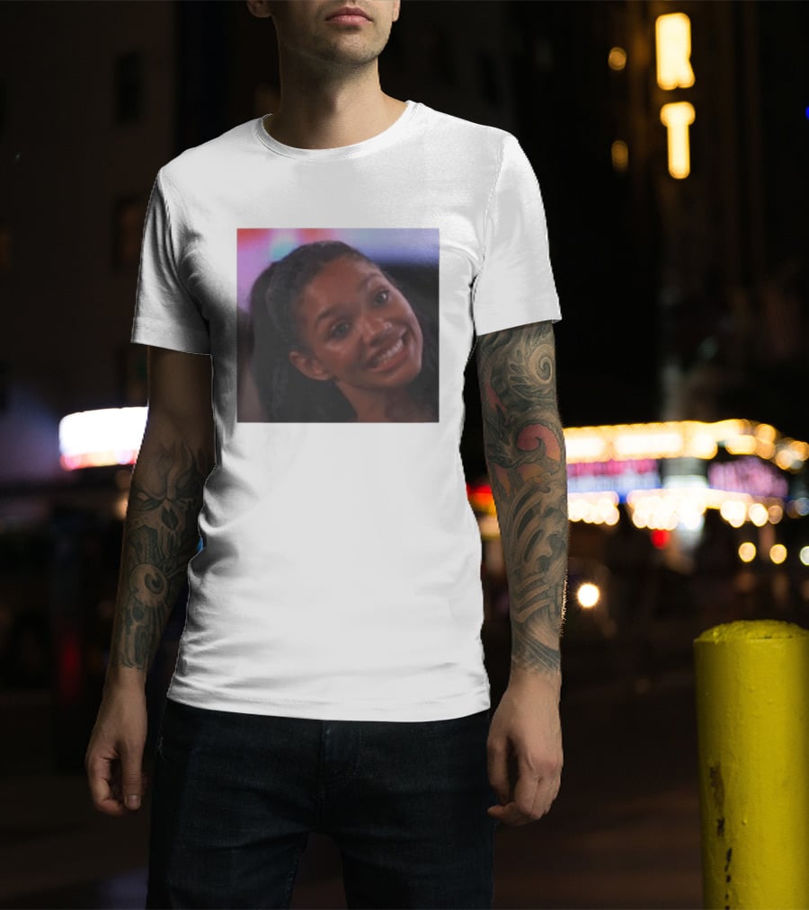 Melanie Moreno Meme Smiling Gone Mad T-Shirt
