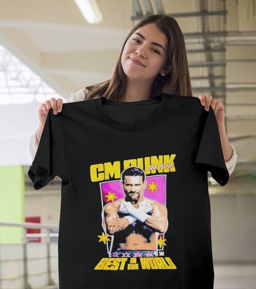 Cm Punk Best In The World WWE Wrestling T-Shirt