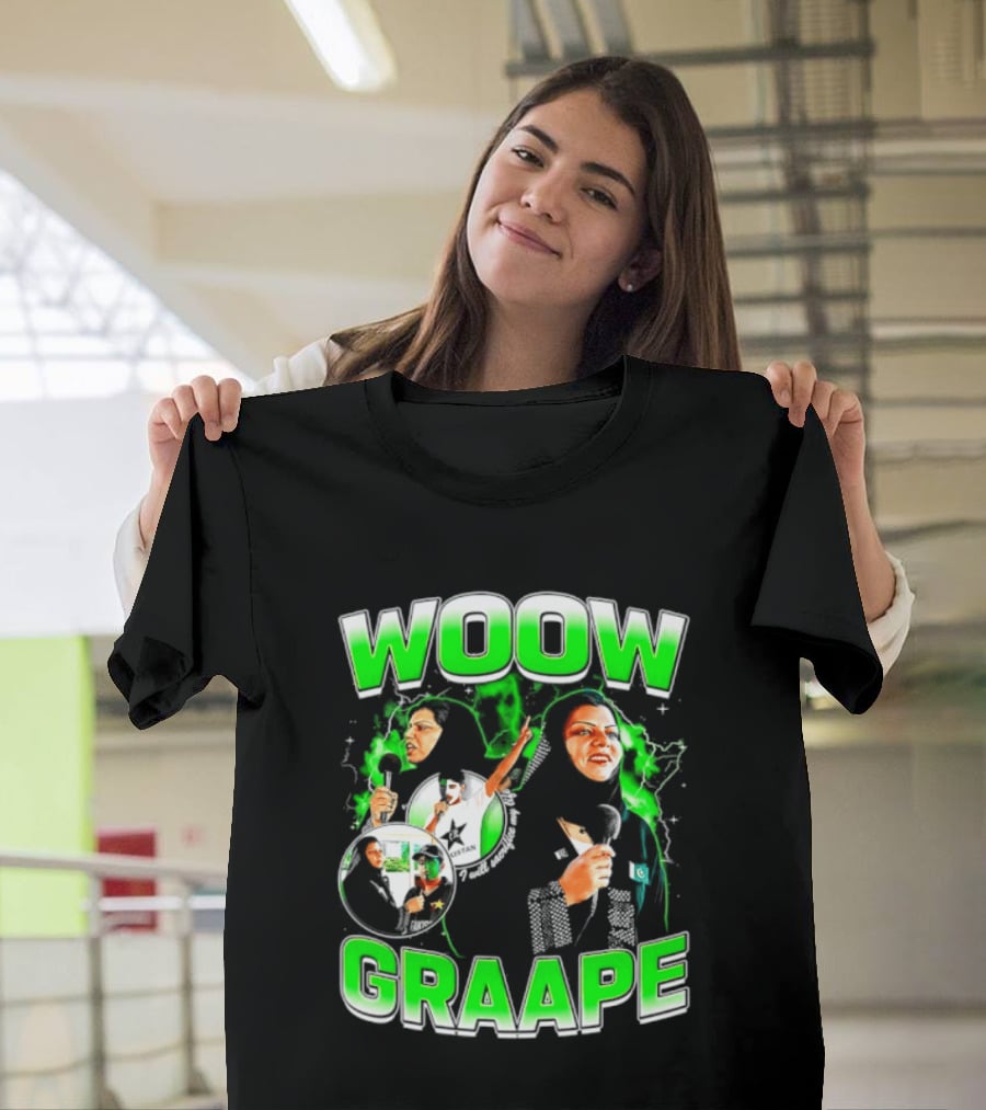 WOOW Graape I Will Sacrifice My Life For Pakistan Enthusiastically T-Shirt
