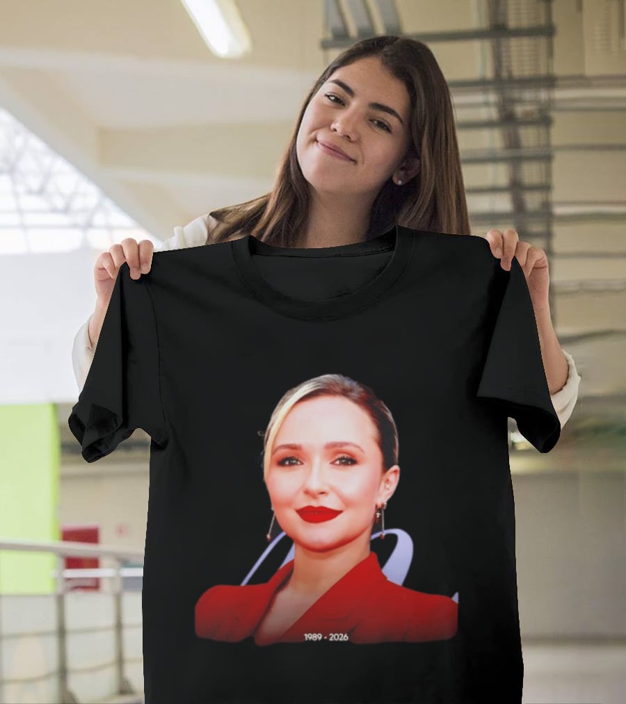 In Memory Of Hayden Panettiere 1989 2026 T-Shirt
