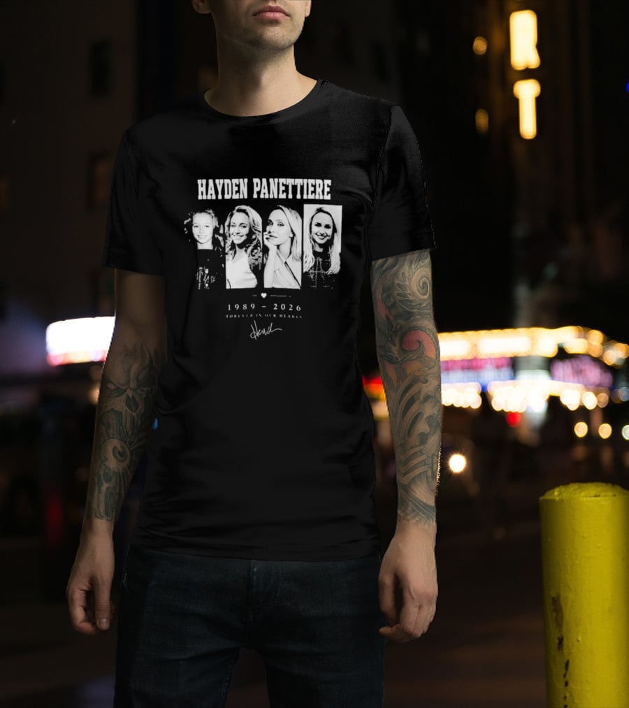 Hayden Panettiere 1989 2026 Forever In Our Hearts T-Shirt