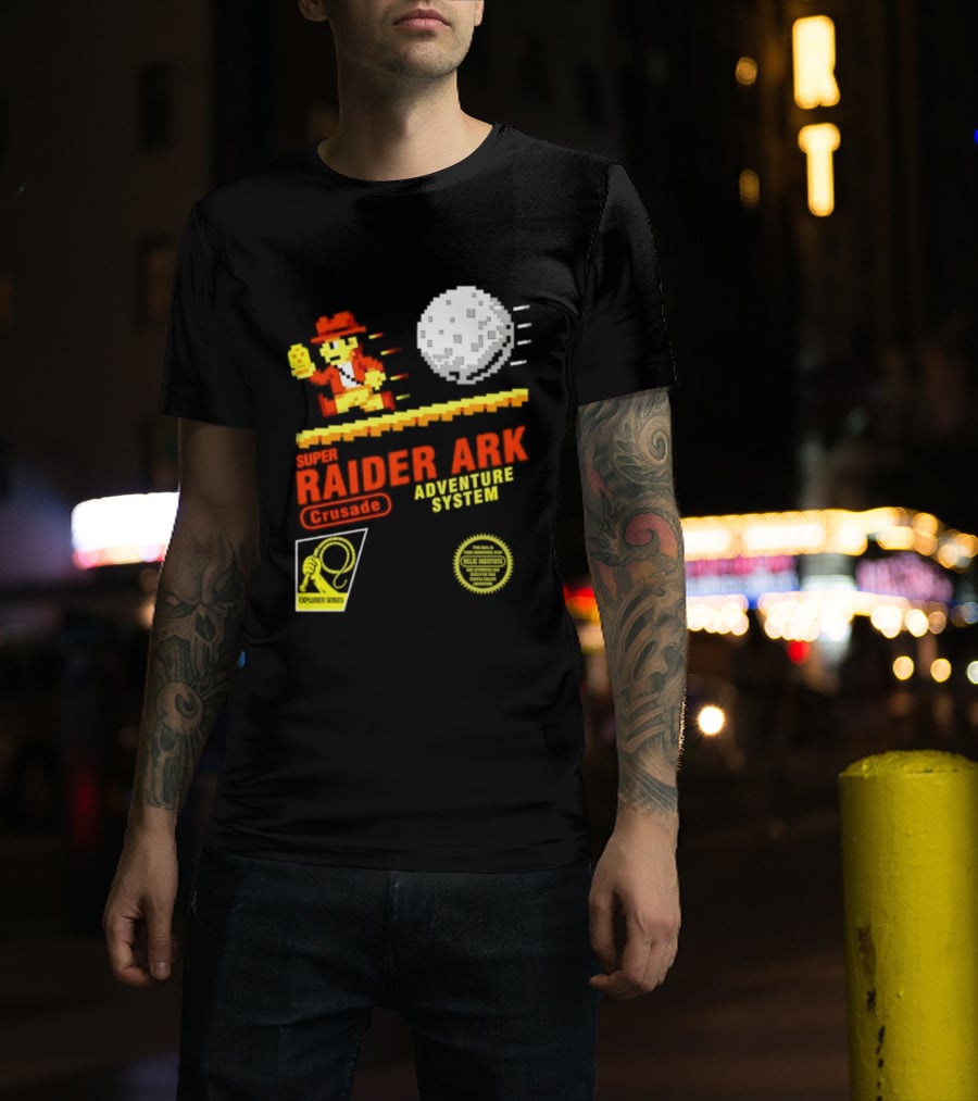 Super Raider Ark Adventure System Crusade Explore Series T-Shirt