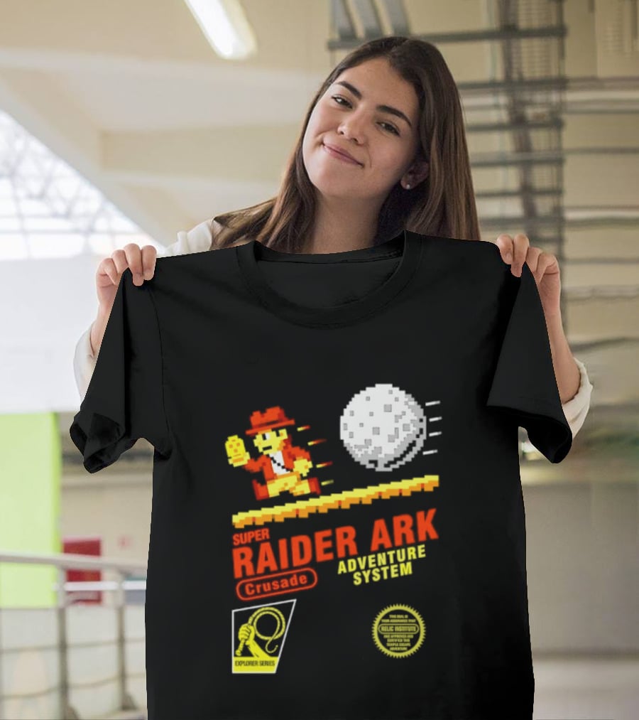 Super Raider Ark Adventure System Crusade Explore Series T-Shirt