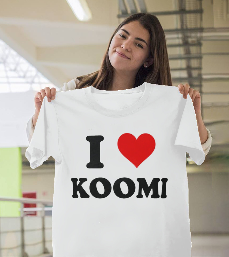 I Heart Koomi Bold Love T-Shirt