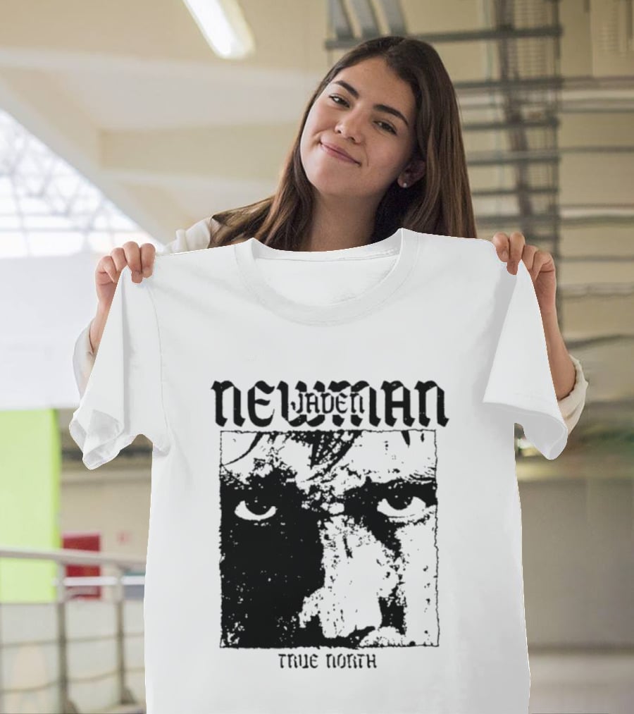 Newman Jaden True North Alternative Rock Band Face T-Shirt