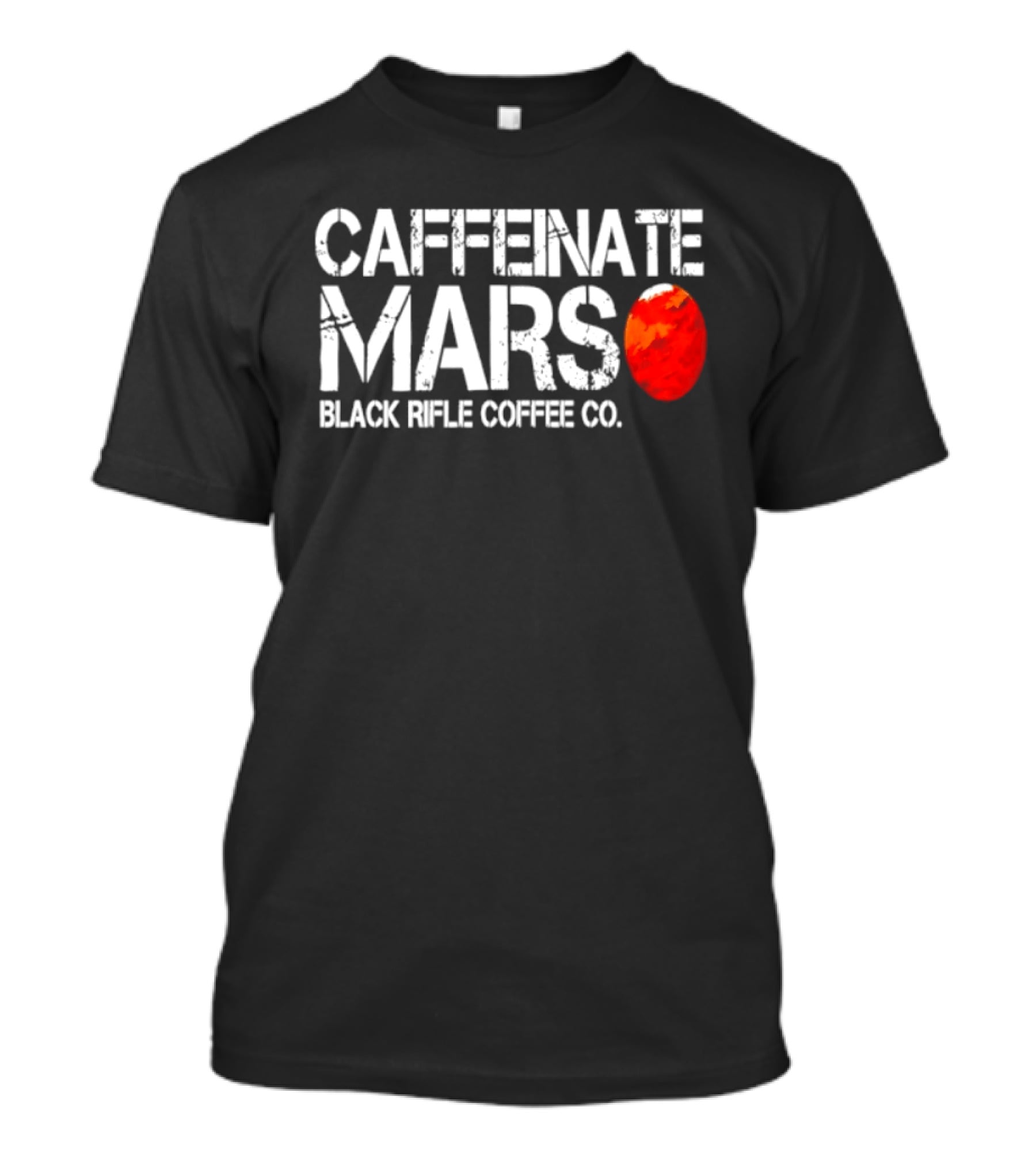 Caffeinate Mars Black Rifle Coffee Co Red Planet T-Shirt