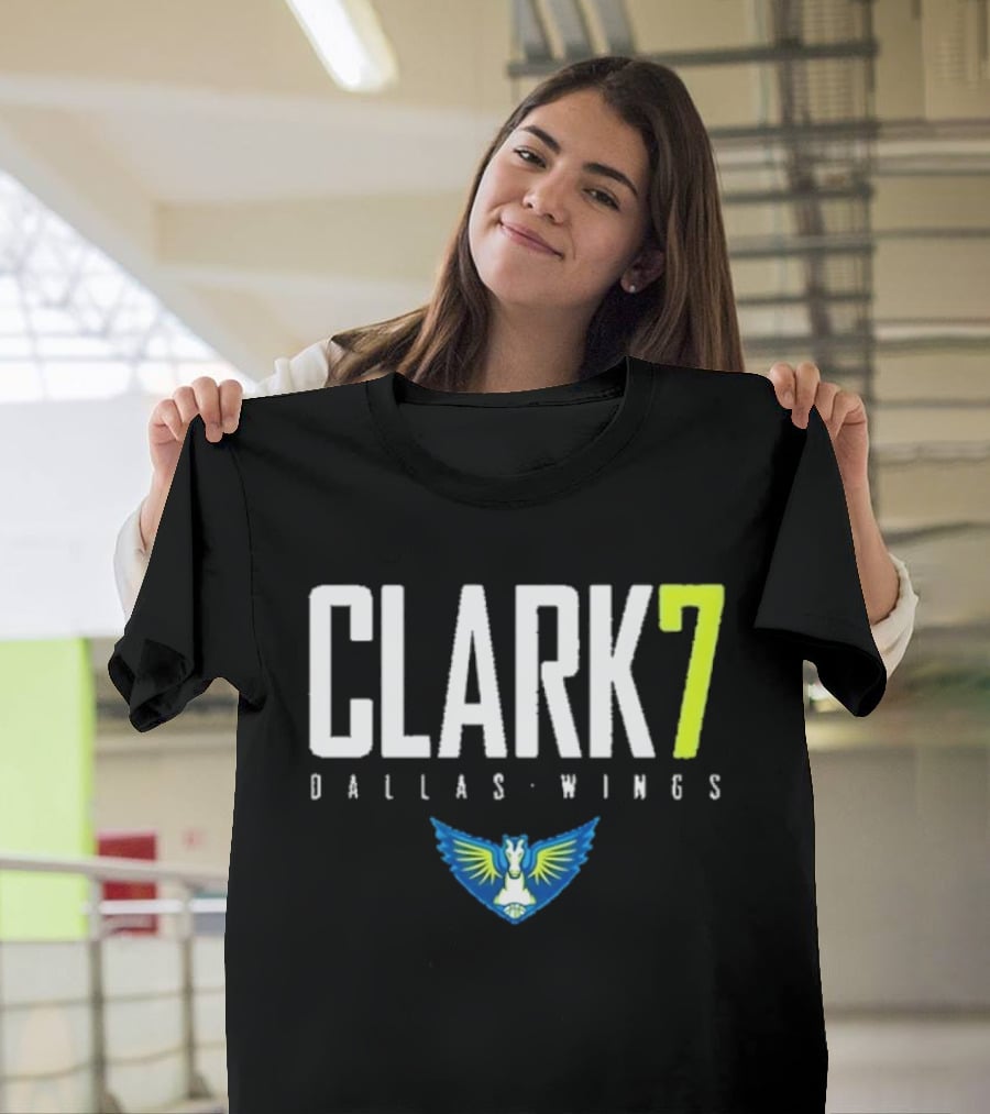 Caitlin Clark 7 Dallas Wings WNBA Basketball T-Shirt