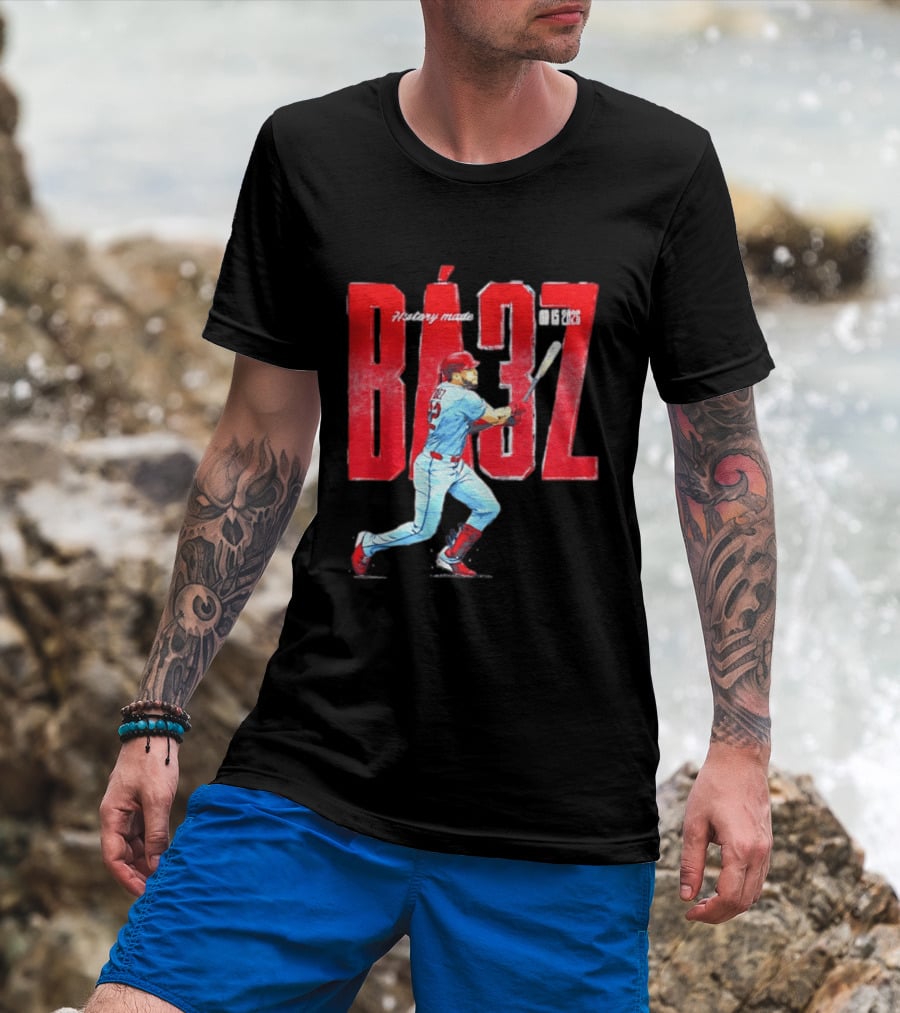 St. Louis Cardinals Joshua Baez History Made 2026 MLB Debut T-Shirt