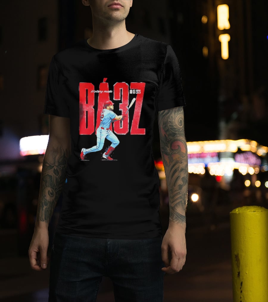 St. Louis Cardinals Joshua Baez History Made 2026 MLB Debut T-Shirt