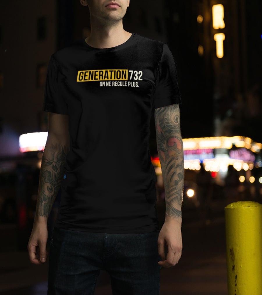 Generation 732 On Ne Recule Plus T-Shirt