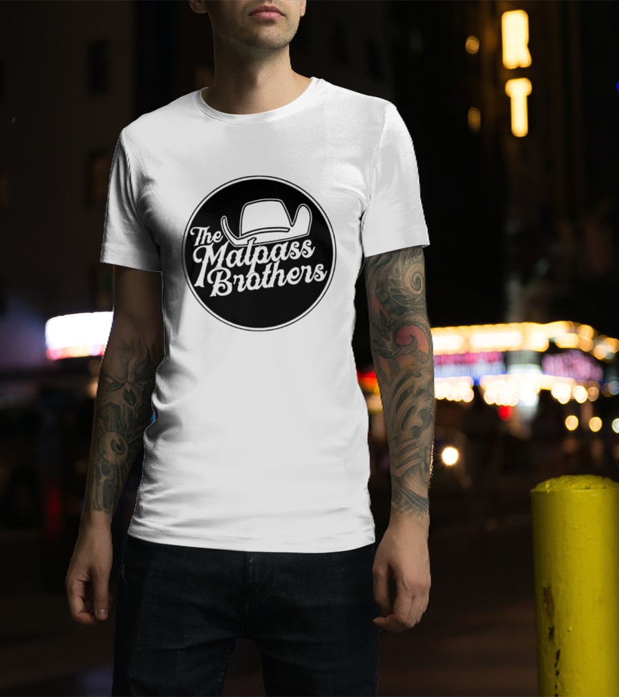 The Malpass Brothers Cowboy Hat Country Music T-Shirt