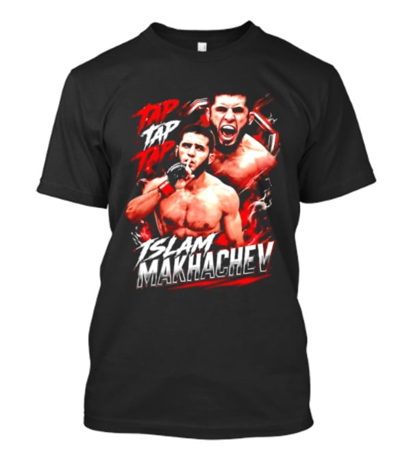 Islam Makhachev Tap Tap Tap UFC MMA Mixed Martial Arts Fighter T-Shirt