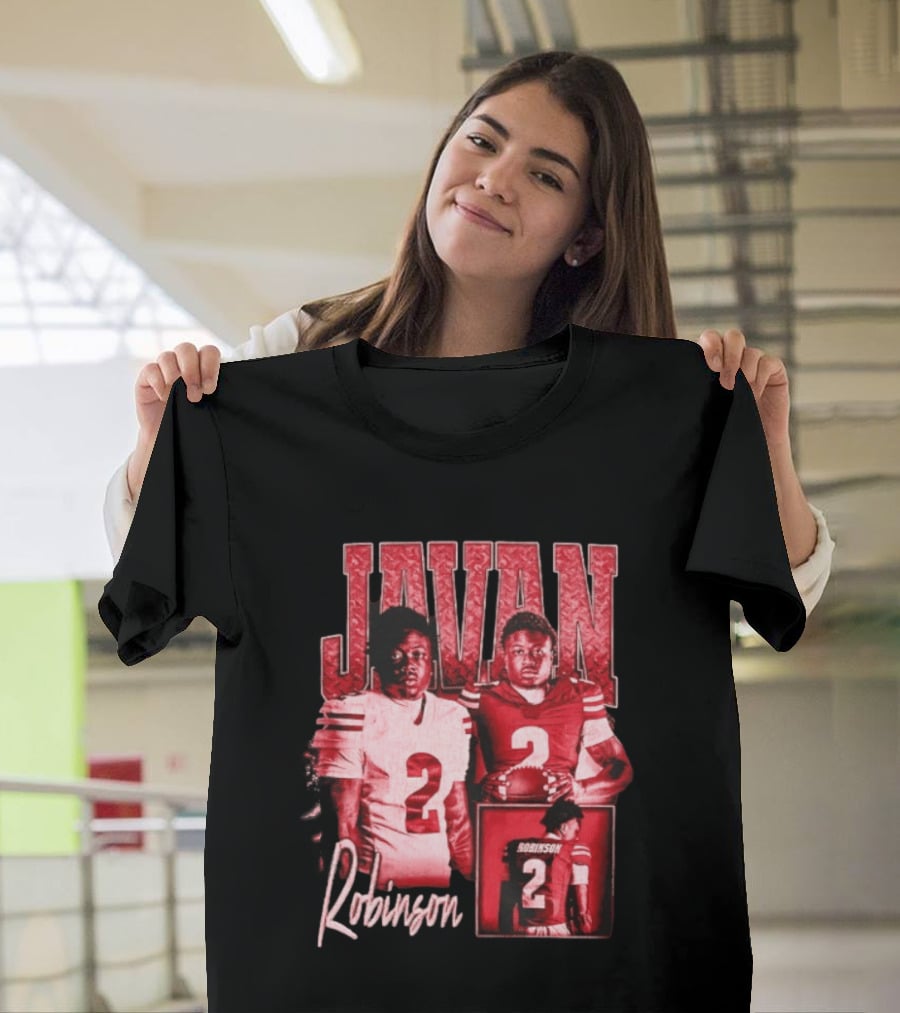 Javan Robinson Florida State Seminoles Football Number 2 T-Shirt