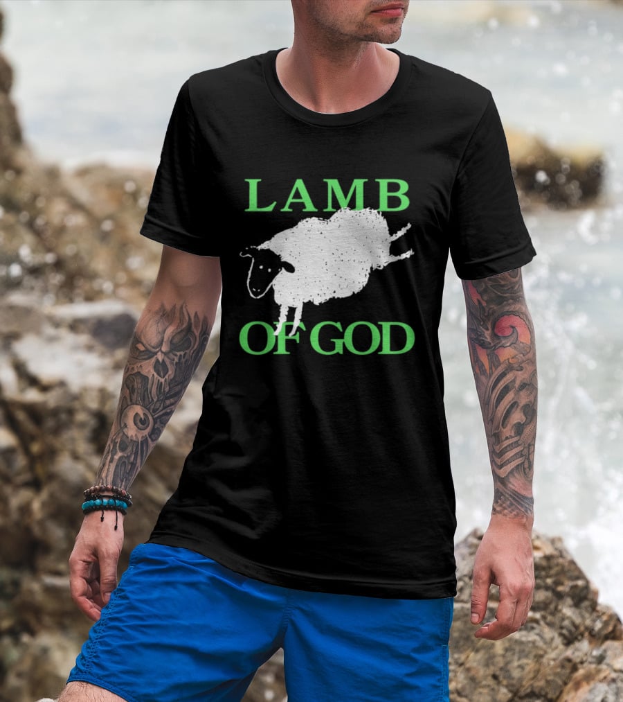 Lamb Of God Heavy Metal Band Metalcore Sheep Image T-Shirt