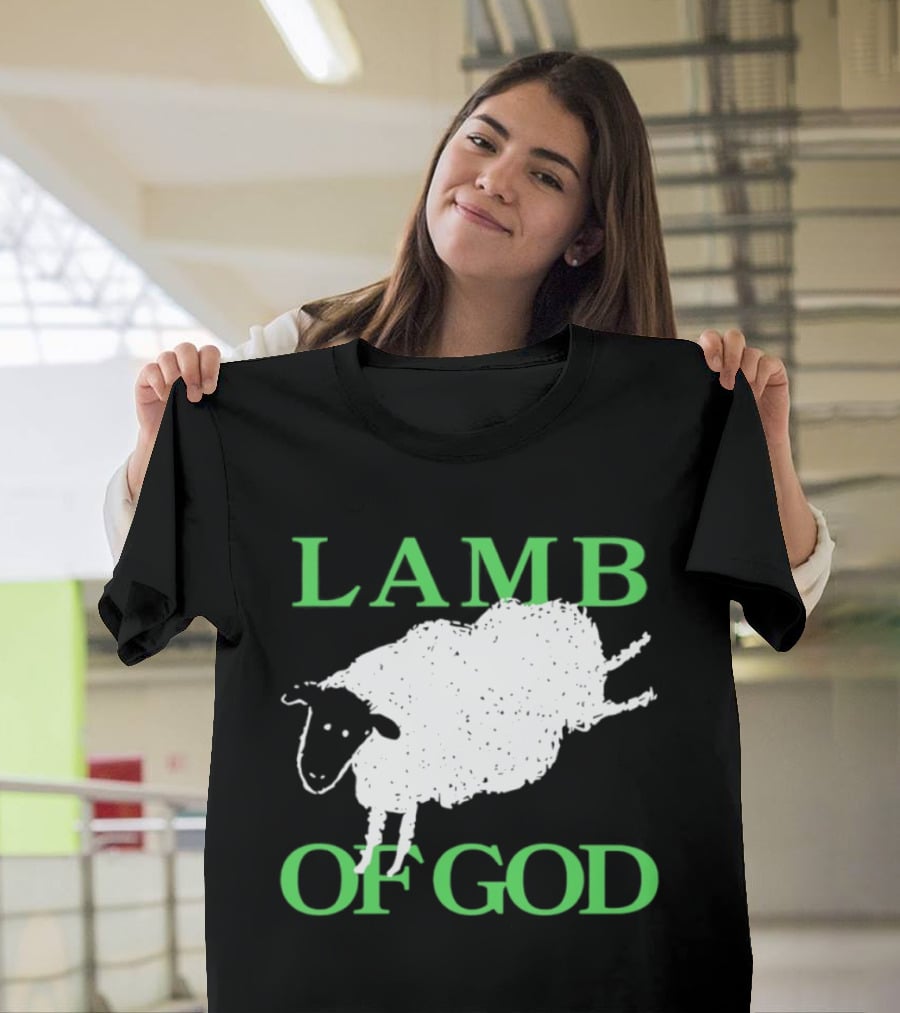 Lamb Of God Heavy Metal Band Metalcore Sheep Image T-Shirt