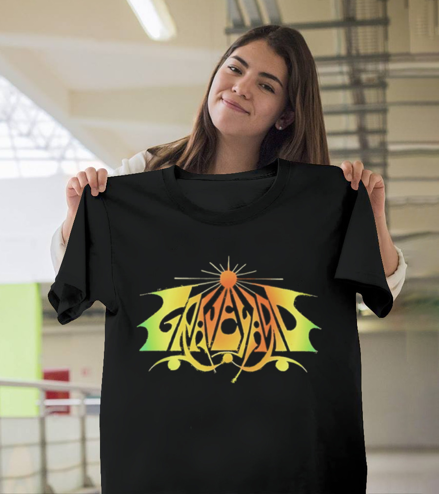 Graveyard Fever Vibrant Gothic Sunburst T-Shirt