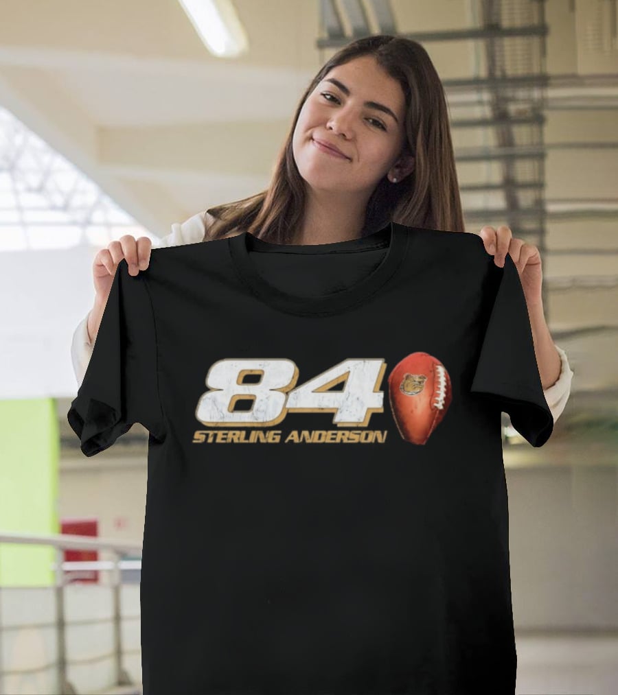 Sterling Anderson 84 Georgia Bulldogs Football T-Shirt