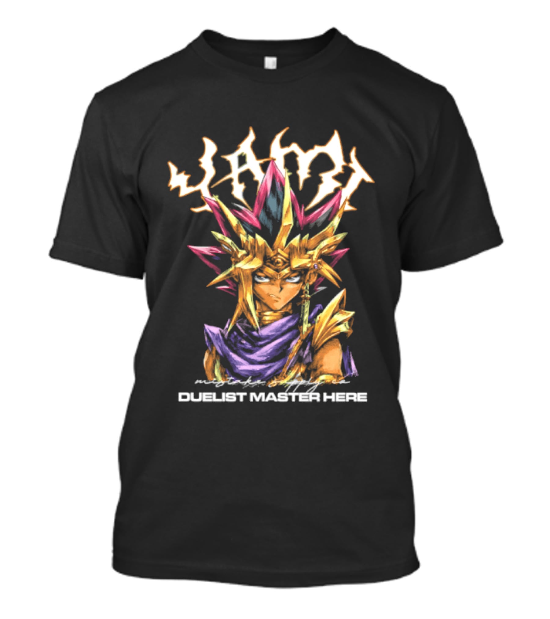 Yami Duelist Master Here Mistake Supply Co T-Shirt
