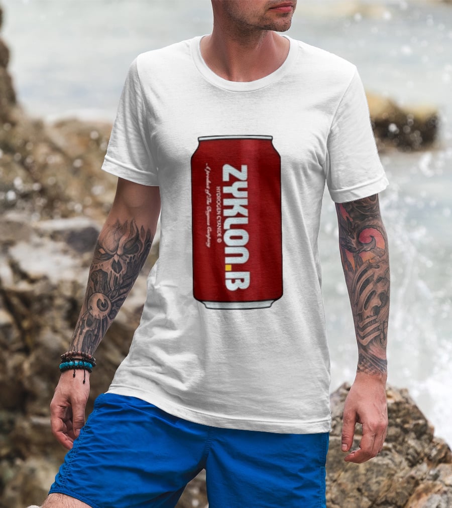 Zyklon B Hydrogen Cyanide A Product Of The Degesch Company T-Shirt
