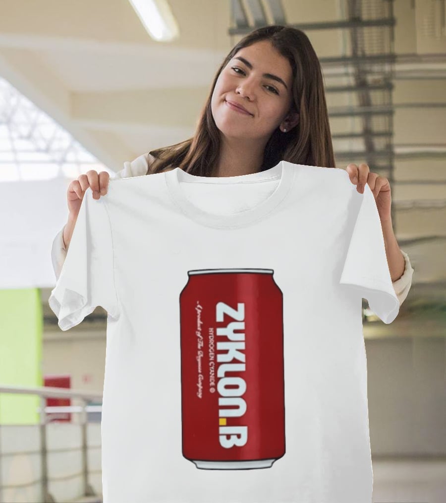 Zyklon B Hydrogen Cyanide A Product Of The Degesch Company T-Shirt