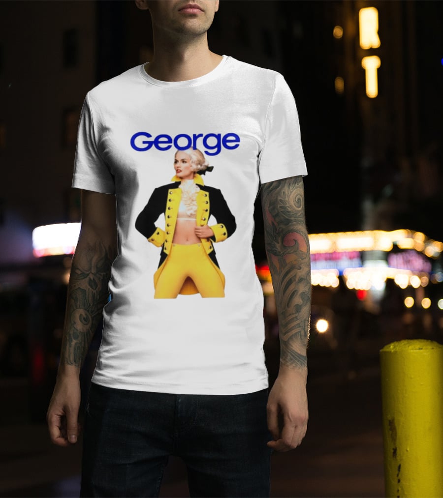 George Founding Fathers Historical Costume Colonial Attire T-Shirt