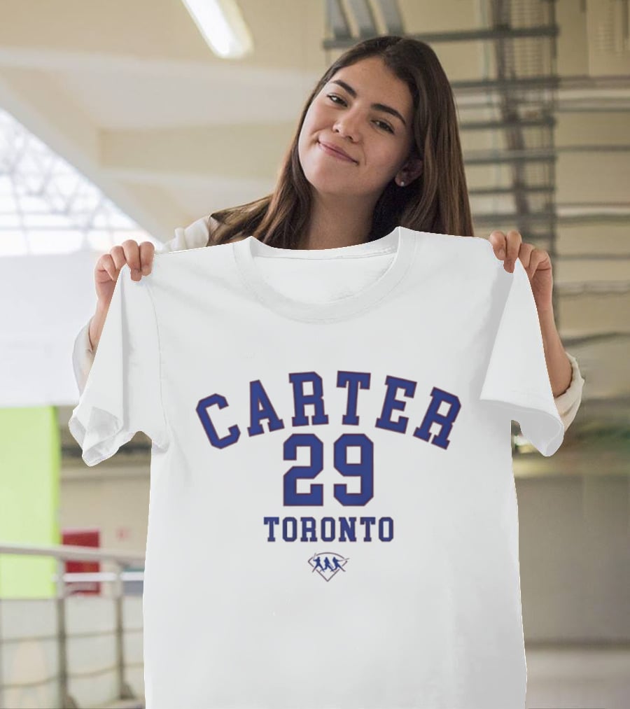 Carter 29 Toronto Blue Jays Baseball Retro Style Classic Player T-Shirt