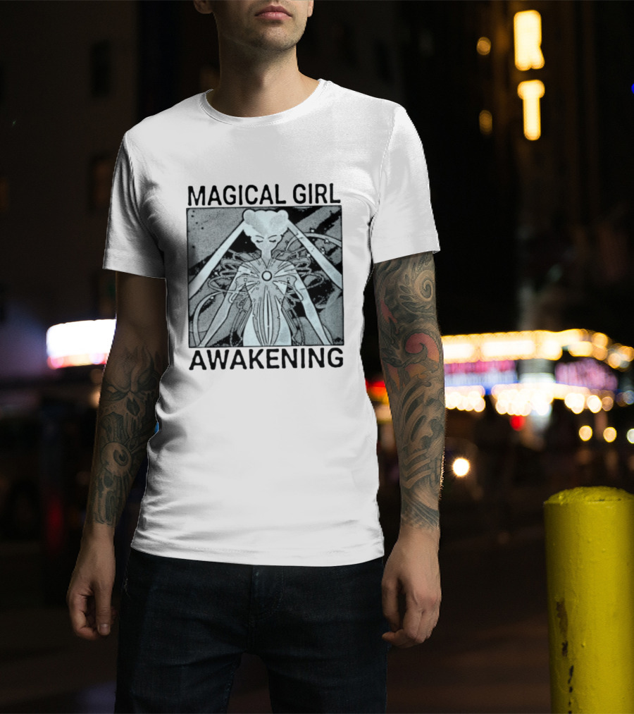 Magical Girl Awakening Sailor Moon Anime T-Shirt