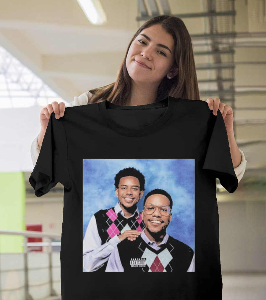 Anderson Paak Cordae Step Brothers Parody Album Cover T-Shirt