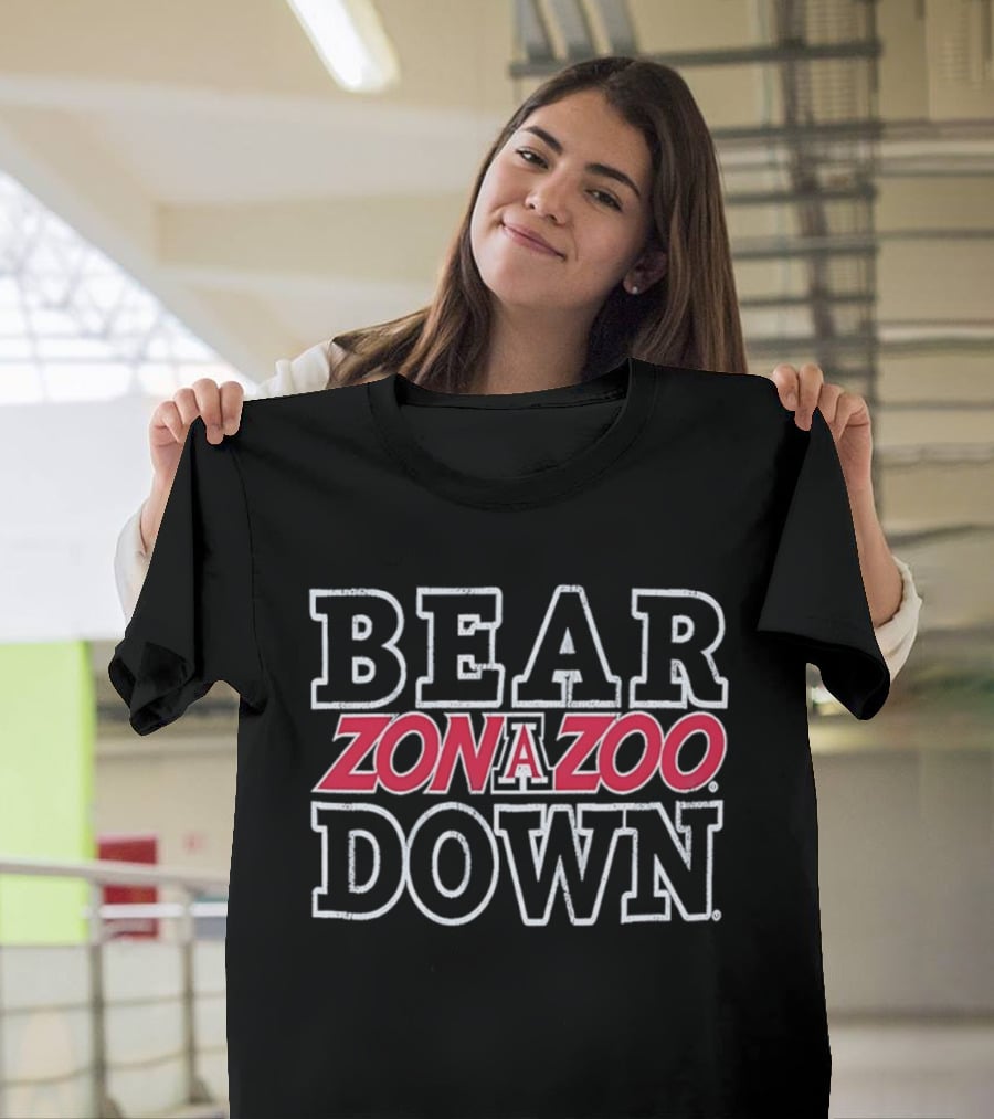 Bear Down Arizona Wildcats Zonazoo Spirit T-Shirt