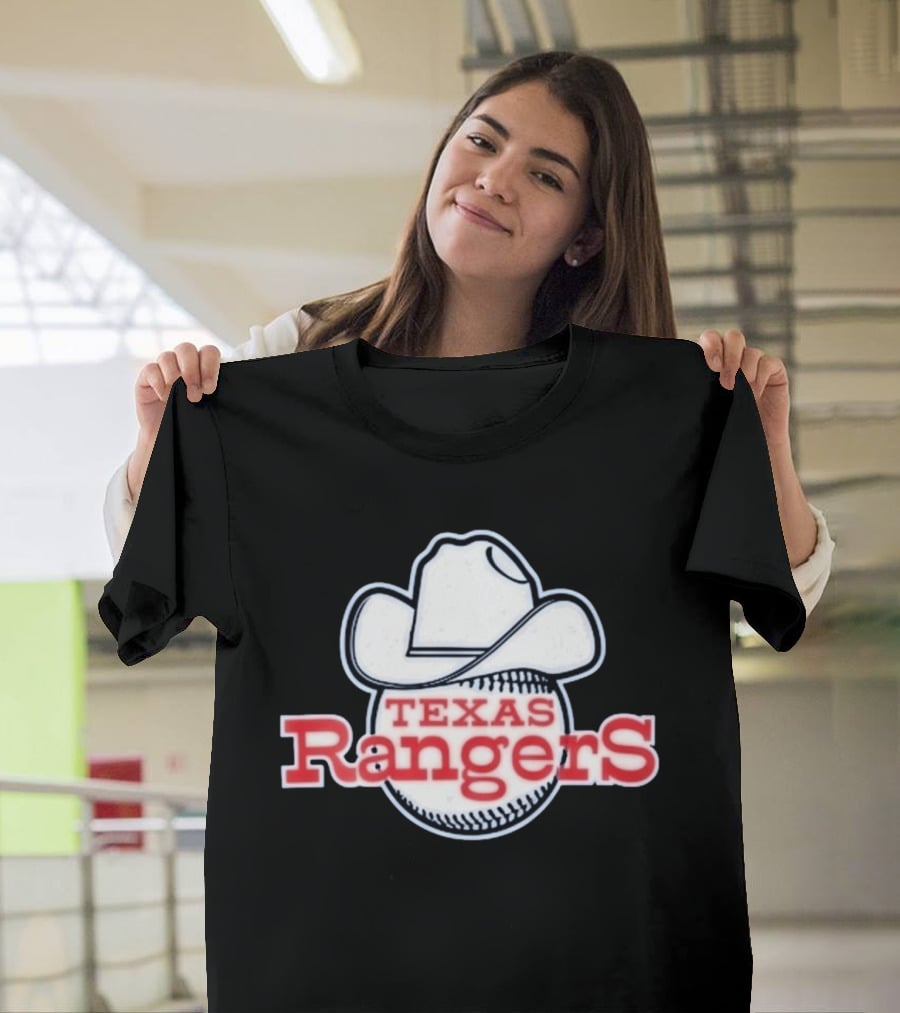 Texas Rangers 2026 Windbreaker Cowboy Hat Baseball T-Shirt