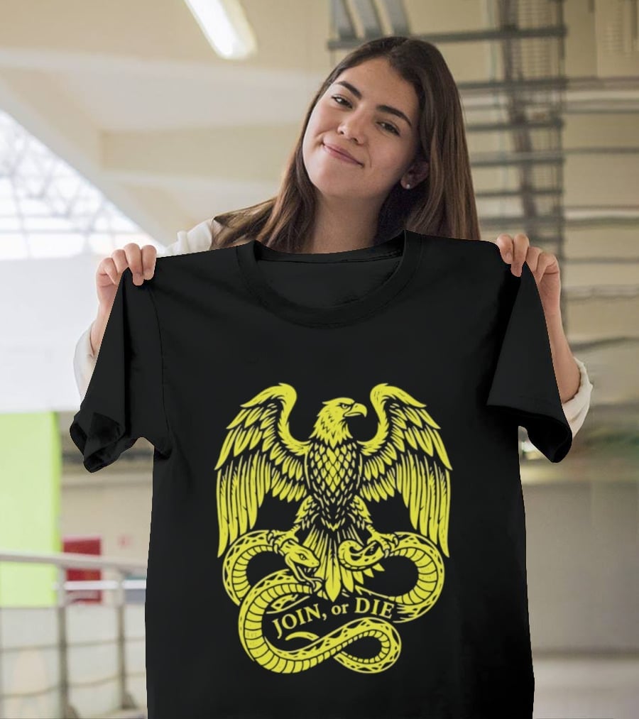 Join Or Die Eagle Snake T-Shirt