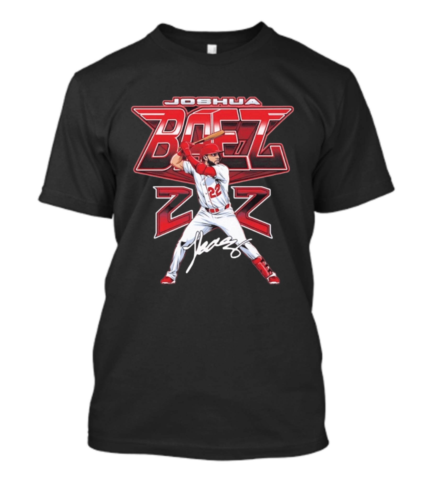 Joshua Baez 22 St. Louis Cardinals Baseball Player T-Shirt