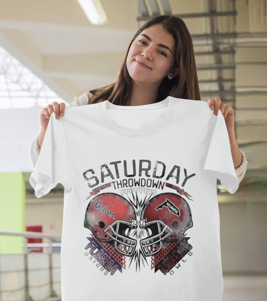 Saturday Showdown Florida Gators Vs Florida Atlantic Owls 2026 T-Shirt