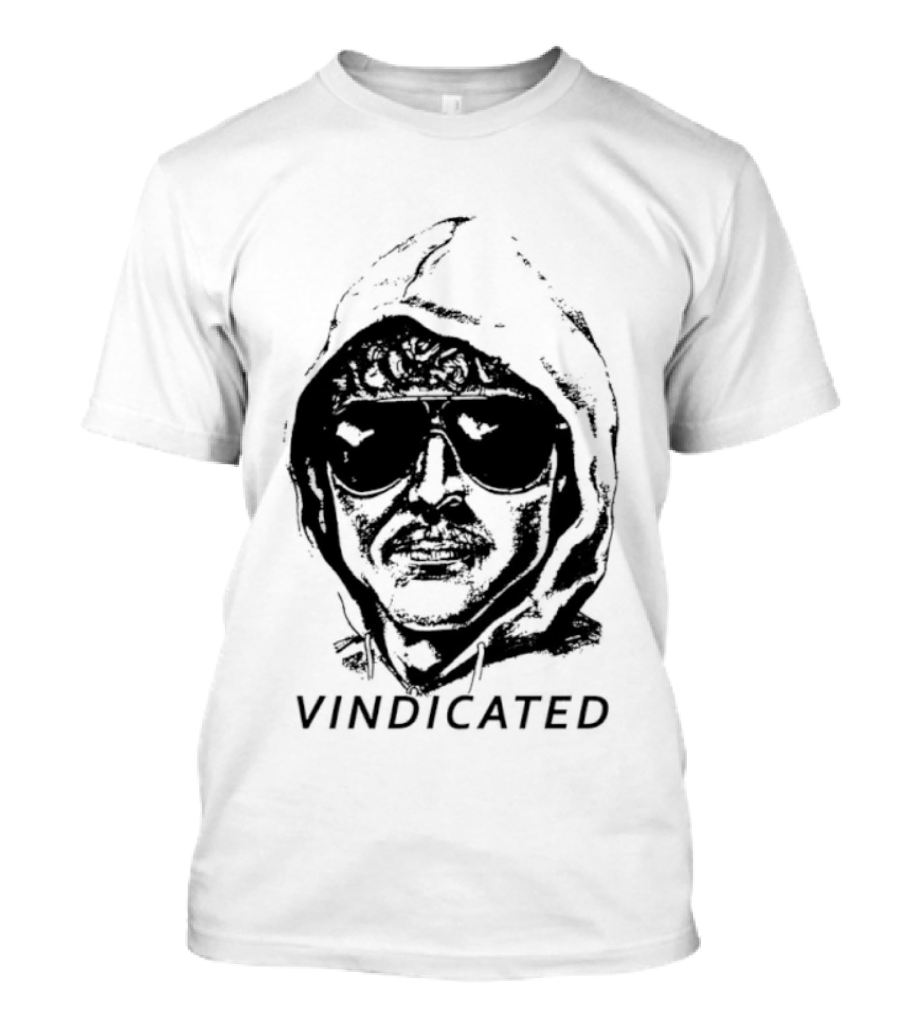 Unabomber Image Vindicated T-Shirt