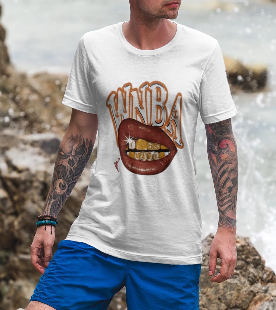 WNBA Grill Mouth Gold Teeth T-Shirt