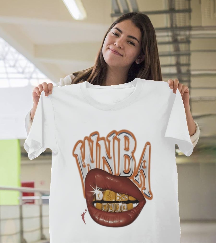 WNBA Grill Mouth Gold Teeth T-Shirt