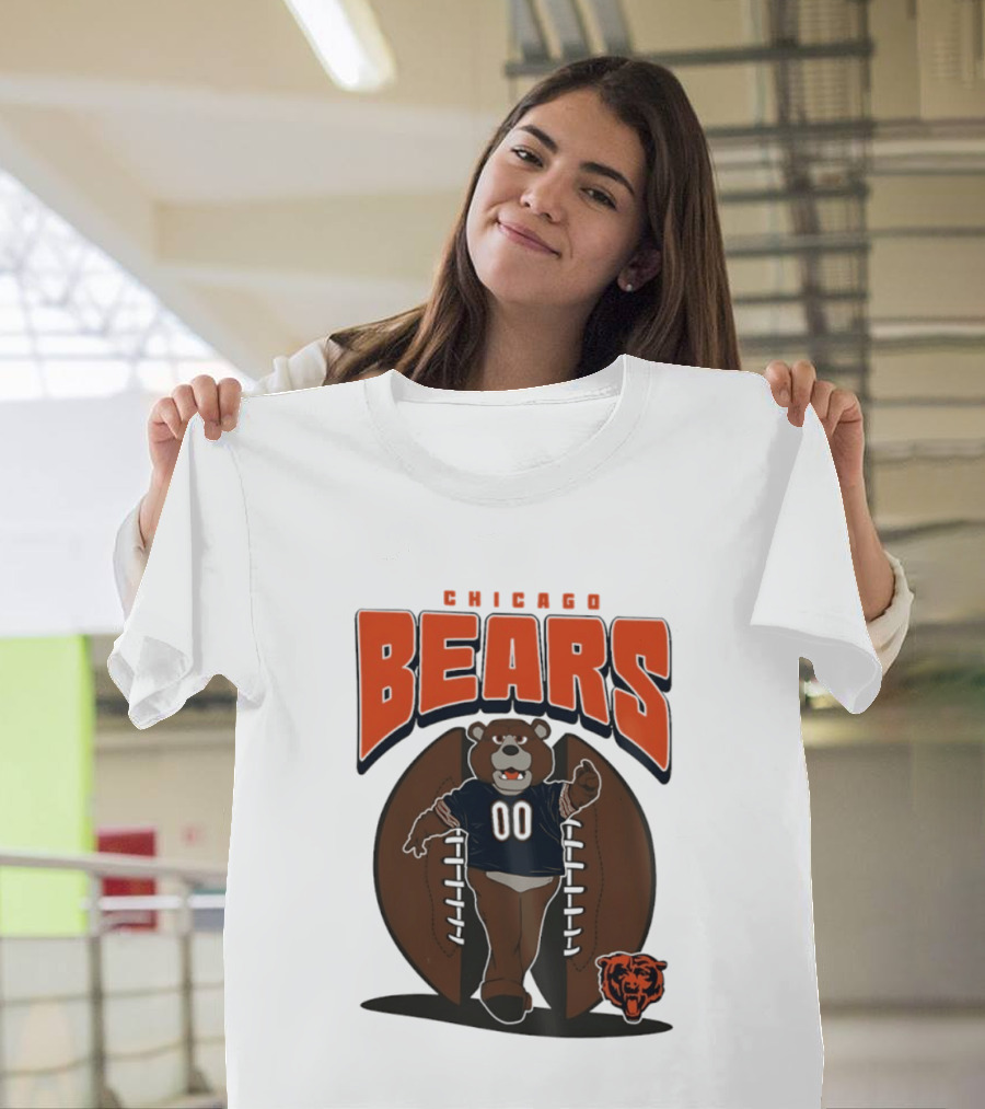 Chicago Bears Staley Da Bear Football Mania 2026 T-Shirt