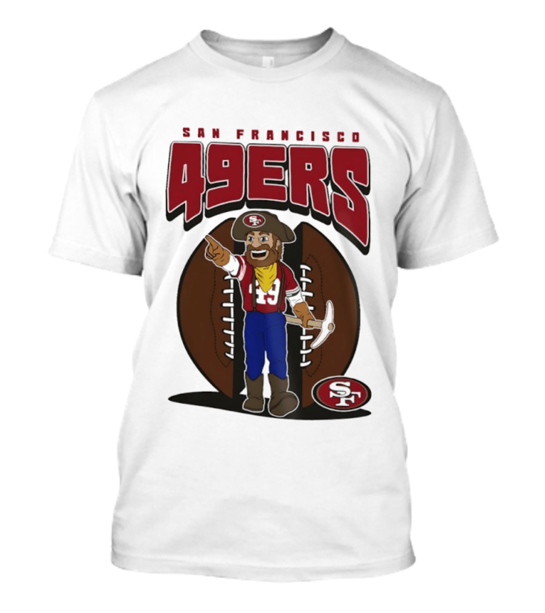 San Francisco 49ers Sourdough Sam 2026 Mania T-Shirt
