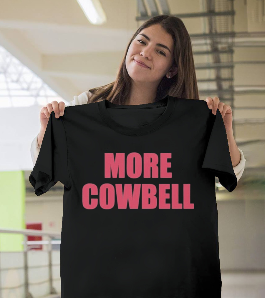 Mississippi State Bulldogs More Cowbell Football T-Shirt