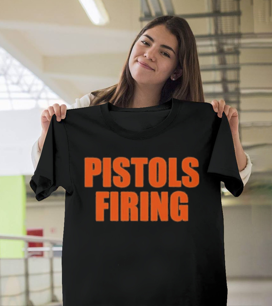 Old Row OSU Pistols Firing T-Shirt